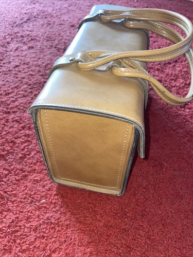 Vintage Handtasche Leder ? Tasche True Vintage Retro Damenhandtasche - Bild 4 von 9