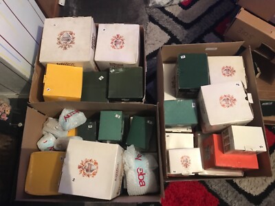 Lilliput Lane Häuser verpackt und unverpackt 