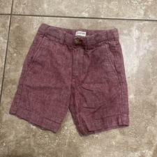 Red Crewcuts Boys Chino Shorts Size 4
