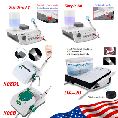 (LED) Dental Ultrasonic Piezo Scaler Handpiece Fit EMS Cavitron Woodpecker NEW