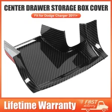 Center Inner Drawer Gear Shift Storage Bezel Trim Cover for Dodge Charger 2011+ 