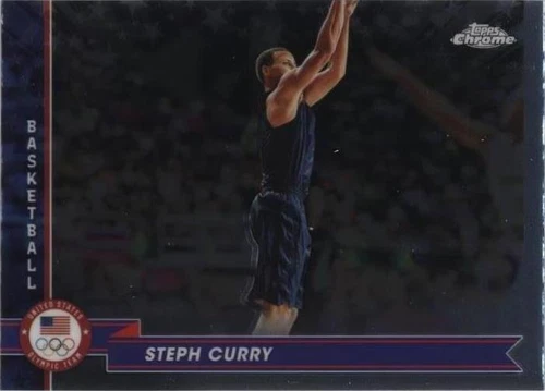 2024 Topps Chrome U.S. Olympic & Paralympic Team and Hopefuls - Stephen Curry #119