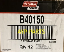 B40150 (CASE OF 12) BALDWIN OIL FILTER LF16511 a544