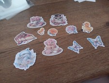 6X PAPER DIE CUTS FOR SCRAPBOOKING/JOURNALS MIXED PD182 