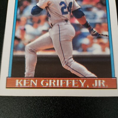 1991 Topps All Star #392 KEN GRIFFEY JR. ERROR Card Seattle