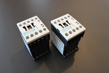 2 Pcs. Siemens Power contactor, AC-3 9 A, 4 kW / 400 V, 3RT1016-1AP01