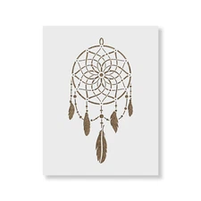 Dream Catcher Stencil - Durable & Reusable Mylar Stencils
