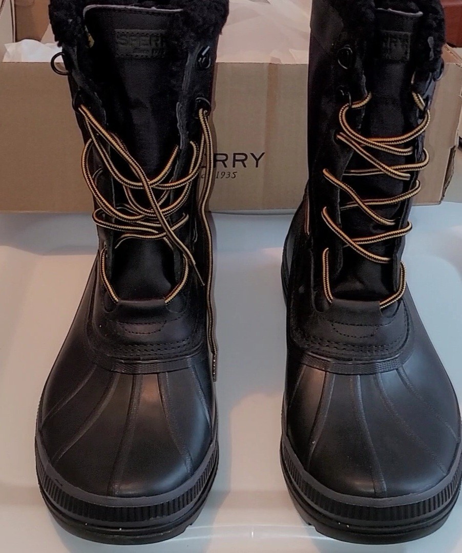 Men's Sperry Ice Bay Tall Black 