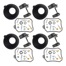 4Set Carburetor Repair Kit Float Assy Fit For Yamaha XVZ1300A XVZ13A XVZ13AT