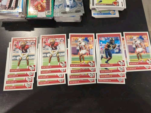 2024 Score Football RC CARDINALS Lot X 18 Max Melton Elijah Jones Robinson