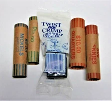 Twist-N-Crimp Coin Wrap Sealer Tool