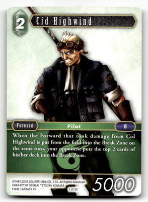 Cid Highwind (Common) 1-073C Normal Common Opus I LP