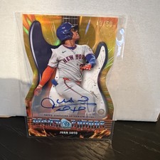 2026 Bowman Baseball Juan Soto NY Mets Power Chord  Auto PC-12 Gold /50
