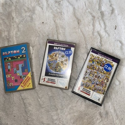 Acorn Electron Spiele Konvolut x 3 Ultimate Ricochet Software BBC Micro Cassette