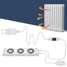 3.0 Single Set Magnetic Smart Radiator Fan Heater Fan for Radiators Saves Energy