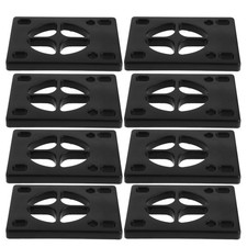 8 Pcs Skateboard Zubeh&ouml;r Longboard-Riser-Pads Sto&szlig;d&auml;mpferpolster F&uuml;r R&auml;der
