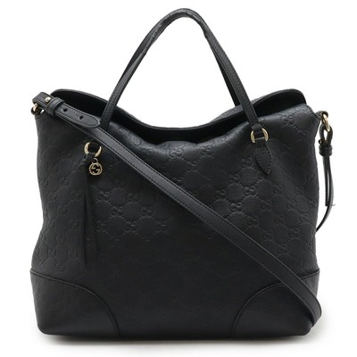 Gucci Bree Gucci Signature 2Way Bag Women Black One Size