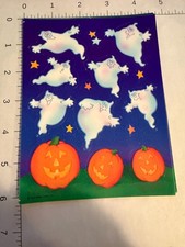 STICKER SHEET: Halloween ghost pumpkin decorations