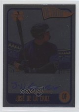 2020 Onyx Nimbus Silver Auto /325 Jose De La Cruz #NAJD Auto 3d6