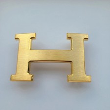 38mm H Gold Brushed Constance Belt Buckle