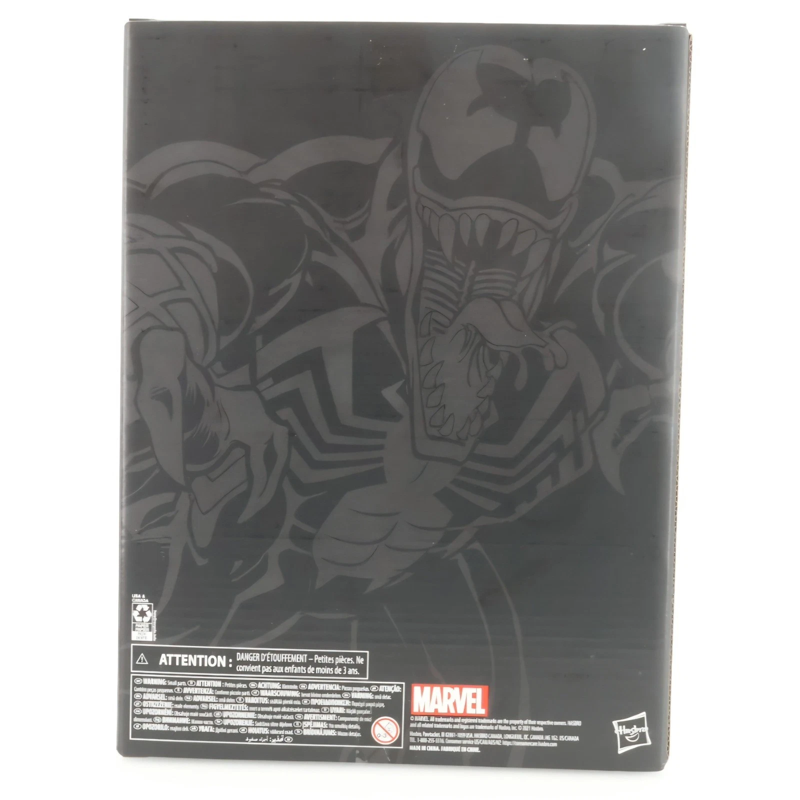 Marvel Legends Venom Figure 6" Cel-Shaded Retro Card Animated Hasbro F0199 image 10