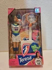 Vintage 1998 Barbie WNBA Basketball TERESA  Doll  Rebecca Lobo 20350- NRFB