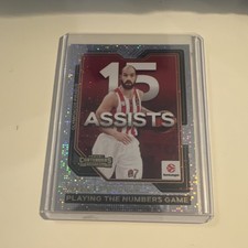 Panini Vassilis Spanoulis Olympiacos 15 Assists #29 Contenders EuroLeague