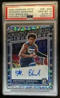 2020-21 Donruss Optic Anthony Edwards Fast Break Signatures RC Auto #AED PSA 10