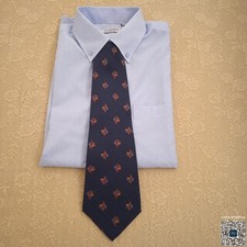 Cravatta Pancaldi Blu con Fantasia Raffinata