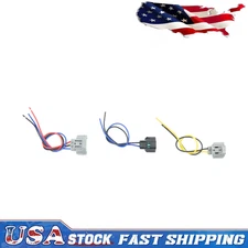 3PCS For 2018 2019 2020 2021 Toyota Tundra Tail Light Connector Harness Plug