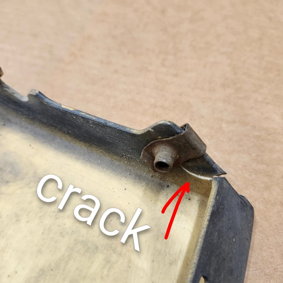 C4 Corvette Panel basculante inferior Falda Moldura Cubiertas PAR Izquierdo y Derecho 84-96 DEFECTUOSO Foto 4 de 4