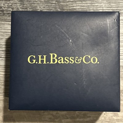 GH Bass & Co. Men s Wristwatch Unused With Original Box -3 Changeable Bands