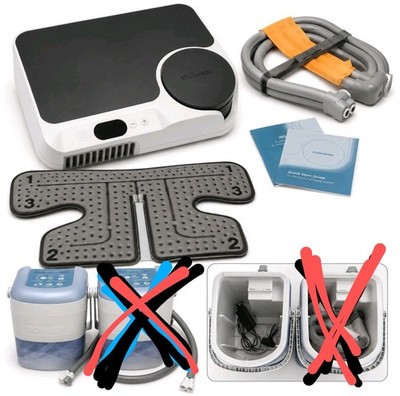 ChiliSleep Dock Pro DP999NA Sleep System Control Unit Open Box + DonJoy Unit