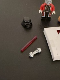 LEGO Star Wars Santa Darth Vader Minifigure Sith Christmas 75056 sw0599 New