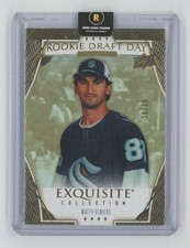 2022-23 Upper Deck Black Diamond Exquisite Rookie Draft Day Gold /75 Matty