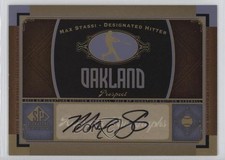 2012 SP Signature Edition Max Stassi #OAK12 Auto 4g8