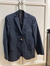 Ralph Lauren Navy Suit Jacket Blazer Boys Size 16R
