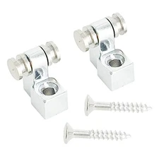  Chrome Roller String Trees Retainers,String Guides with Screws Replacement,(1 