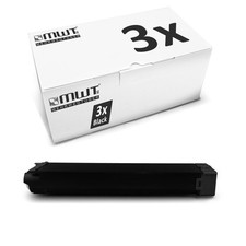 3x Toner BLACK for Sharp MX-B-401 MX-B-380-P MX-B-400-P MX-C-312 MX-B-381
