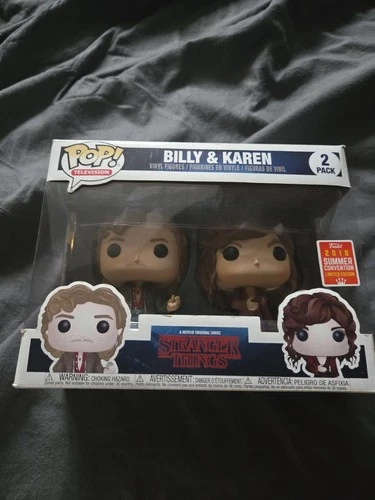 Funko Pop! Vinyl: Stranger Things - ST-2 Pack-Billy & Karen Wheeler - Barnes and