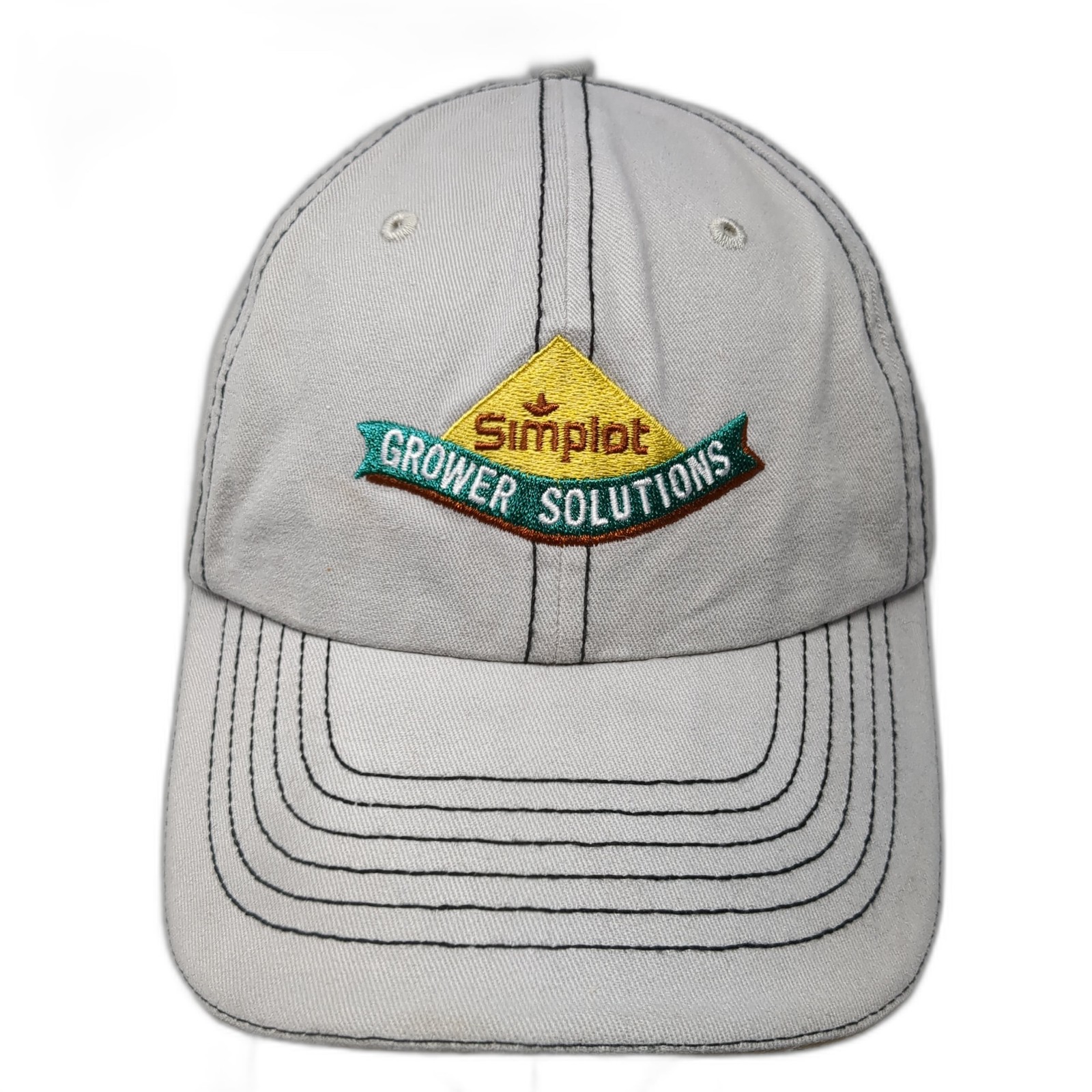 Simplot Grower Solutions Strapback Baseball Cap G… - image 1