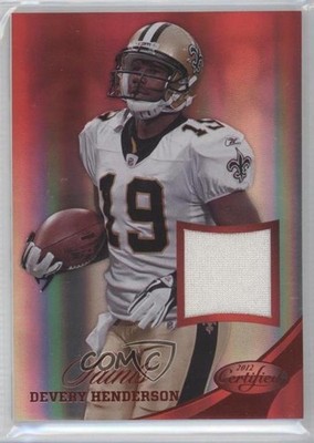 2012 Certified Materials Mirror Red 71/199 Devery Henderson #14 0f8