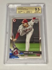 2018 Bowman Holiday Shohei Ohtani RC #TH-SO BGS 9.5 Topps Angels w/ 10 Pristine