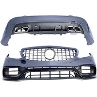 Diederichs 1673850 StoßStange Vorne Und Hinten FüR MERCEDES-BENZ C-KLASSE (W205)