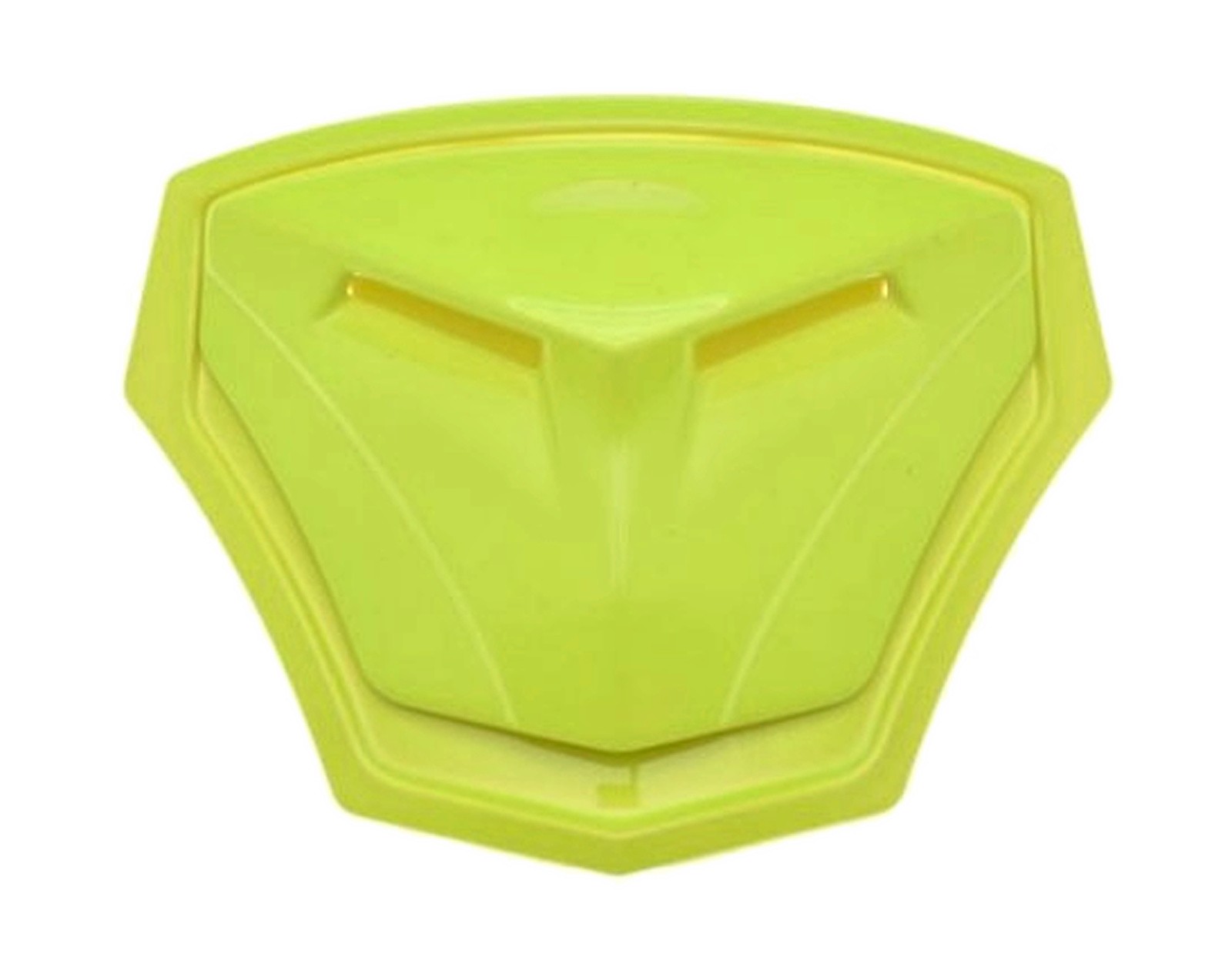 Entrée d'air frontale FF390 jaune pour casque intégral de moto