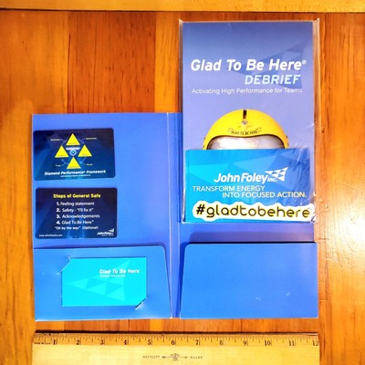 NEW Glad To Be Here Elite High Performance for Teams Slipcase John Foley SEALED