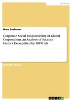 Marc Seebauer | Corporate Social Responsibility Of Global Corporations. An...