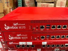 WatchGuard Firebox M370 Network Security Appliance Model WL6AE8