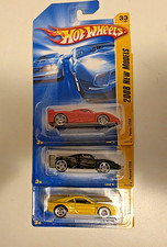 Lot of Hot Wheels 2008 New Models Yellow Ferrari GTO , FXX 1 red 1black