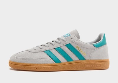 adidas Originals Handball Spezial  ( Herren UK 10 EUR 44,5 ) Grey Two / Pure Teal